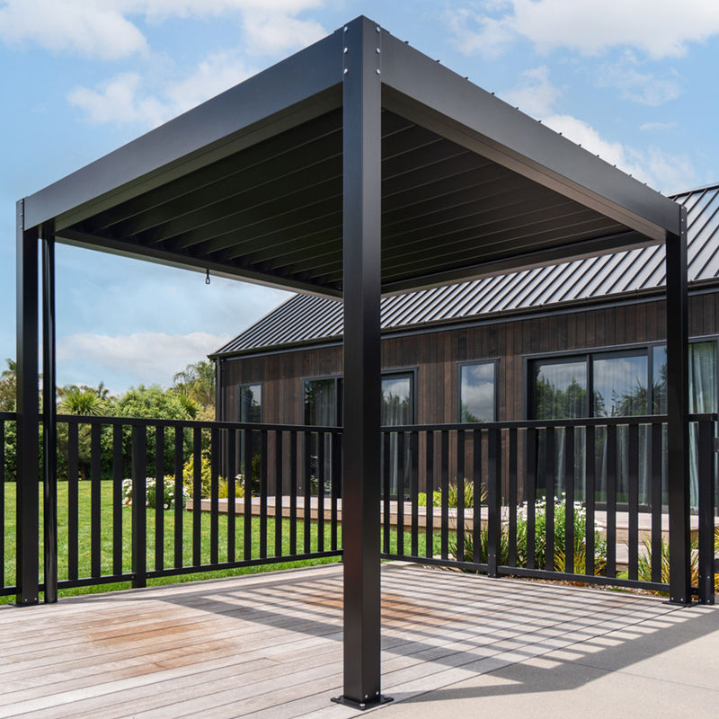 3m x 3m Nova Do It Yourself Louvre Kitset - NZ Made For New Zealand. 3m x 4m Nova DIY Louvre Kitset - NZ Made For Kiwi Homes.