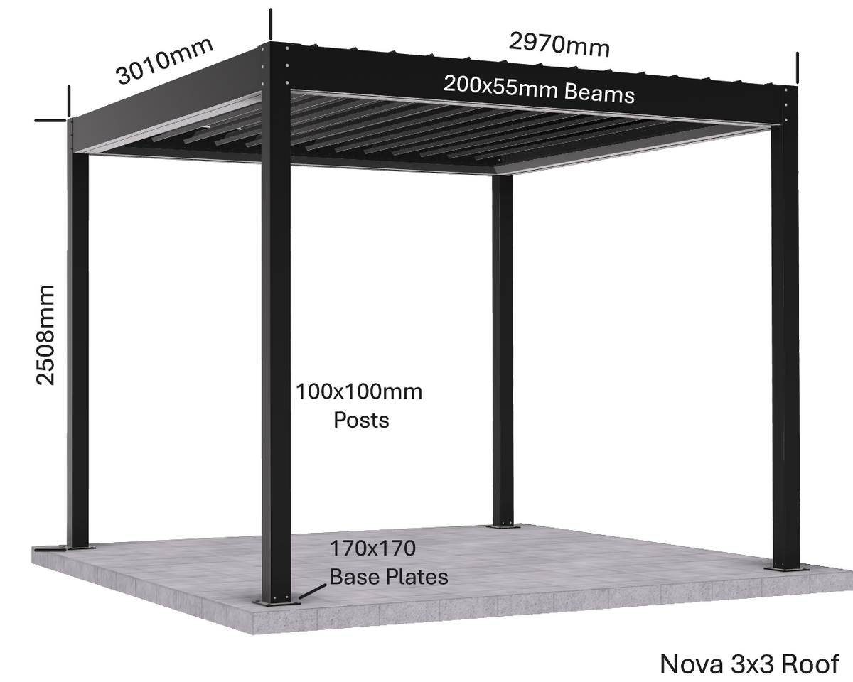 3mx3m NOVA DIY Kitset
