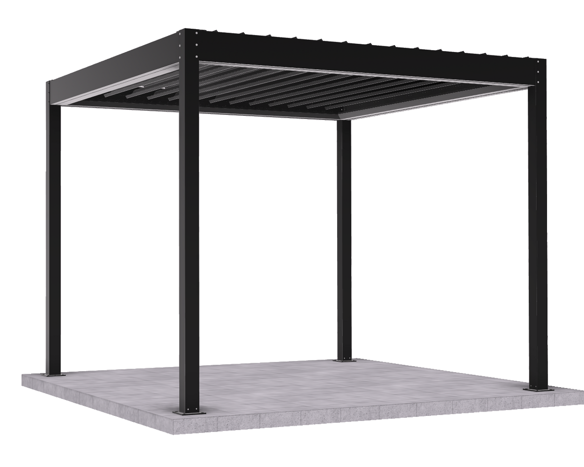 3m x 3m Nova DIY Louvre Kitset - NZ Made For New Zealand Homes.