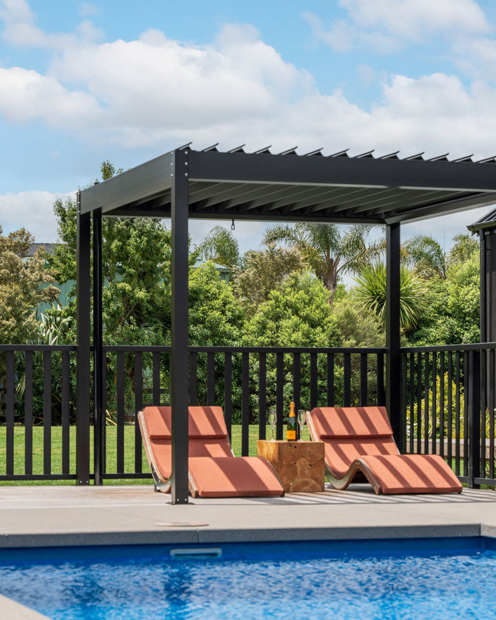 Transform your outdoor space with Nova’s, easy-to-install, louvre kitsets. Made to withstand New Zealand’s unique climate providing durability and reliability, rain or shine. Buy Online Now with Shipping!